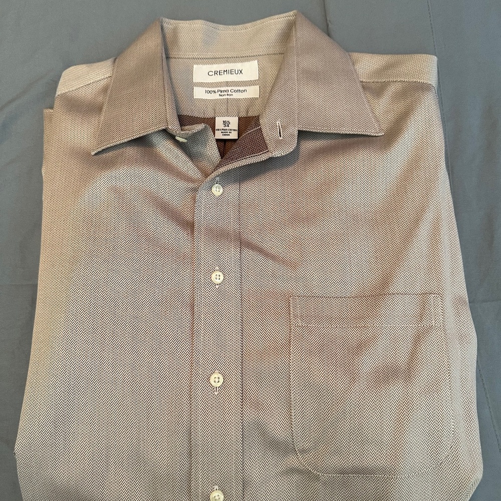 Cremieux L/S Dress Shirt Button Down